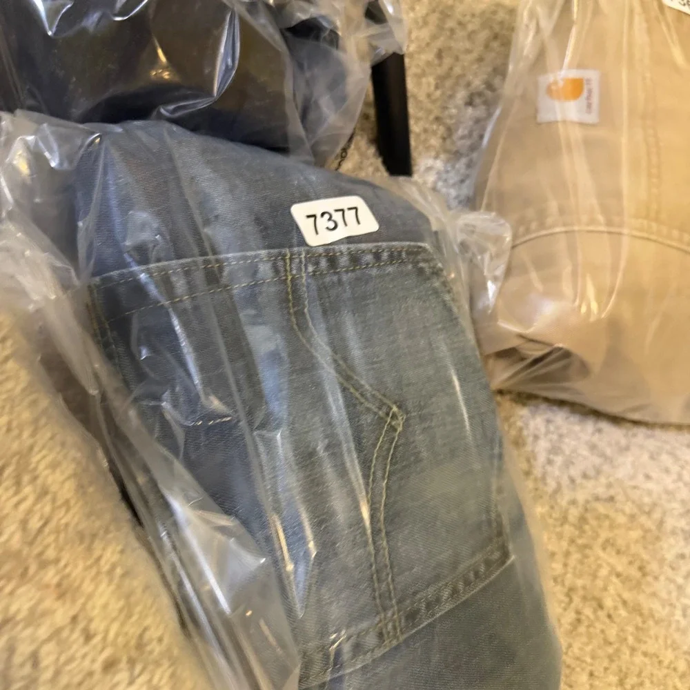 Levis 541 Athletic Taper Mens Blue Denim Jeans 44x32 Medium‎ Wash 18757-0002